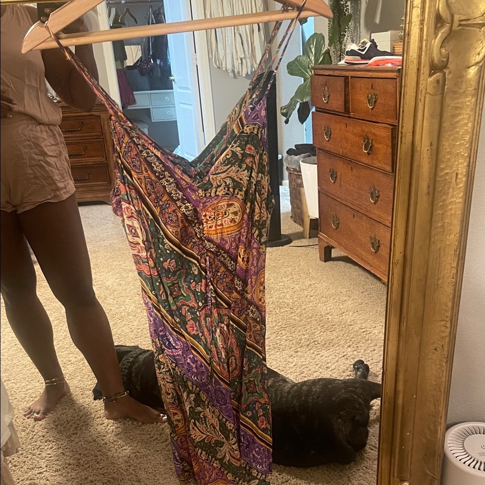 Zara Multicolor Floral Dress